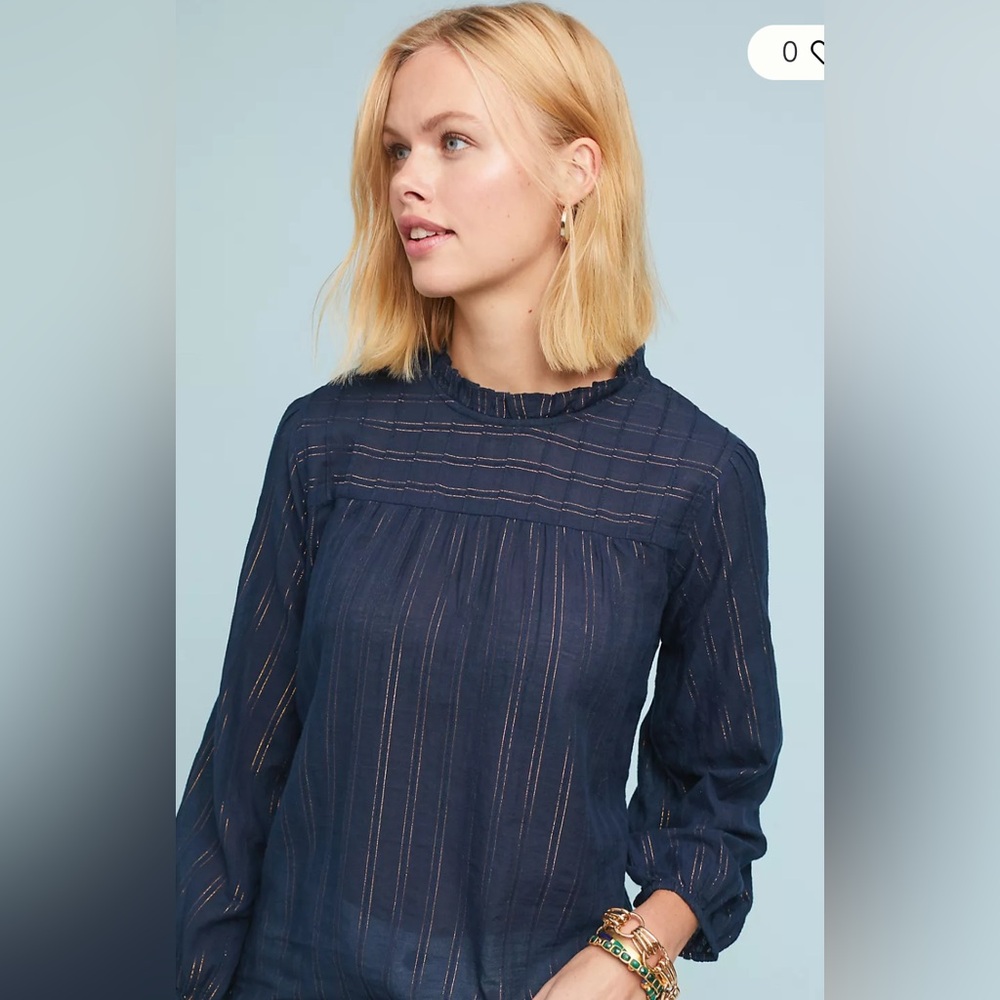 EUC Anthropologie Maeve “Reston” Blouse